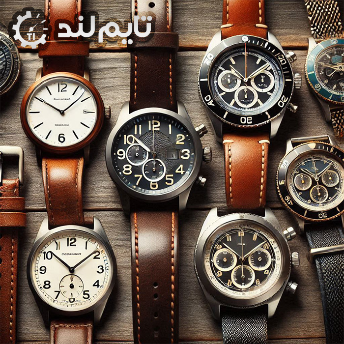 انواع سبک ساعت مچی - گالری ساعت تایم لند